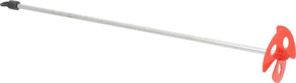 Premier Paint Roller - Metal Chrome Power Mixer - 14 Inch Long, Compatible with 1 Gallon Containers - Exact Industrial Supply