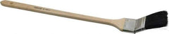 Premier Paint Roller - 2" Hog Radiator Brush - 2" Bristle Length, 18-1/8" Wood Handle - Exact Industrial Supply