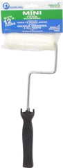 Premier Paint Roller - Mini Paint Roller - 4" Wide, Includes Roller Cover & Frame - Exact Industrial Supply