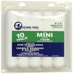 Premier Paint Roller - Mini Paint Roller - 6-1/2" Wide, Includes Roller Cover - Exact Industrial Supply