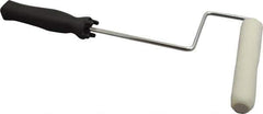 Premier Paint Roller - 1/4" Nap, Mini Paint Roller - 6-1/2" Wide, Includes Roller Cover & Frame - Exact Industrial Supply
