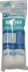 Premier Paint Roller - 3/8" Nap, Mini Paint Roller - 6-1/2" Wide, Includes Roller Cover - Exact Industrial Supply