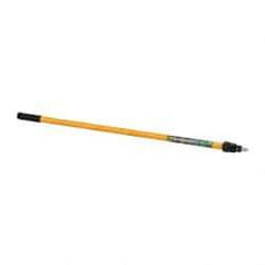 Premier Paint Roller - 8 to 16' Long Paint Roller Extension Pole - Stainless Steel & Fiberglass - Exact Industrial Supply