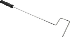 Premier Paint Roller - 24" Long, Mini Roller Frame - 6-1/2" Wide, Steel Frame - Exact Industrial Supply