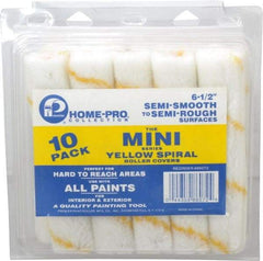 Premier Paint Roller - Mini Paint Roller - 6-1/2" Wide, Includes Roller Cover - Exact Industrial Supply