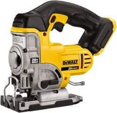 DeWALT - 20 Volt, 3,000 SPM, 1" Stroke Length, Cordless Jigsaw - Exact Industrial Supply