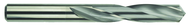 #17 Dia-1-5/8 Flute Length-2-3/4 OAL-Straight Shank-118° Point Angle-TiAlN-Series 5374T-Standard Length Drill - Exact Industrial Supply