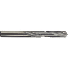 #41 Dia. × 0.096″ Shank × 1″ Flute Length × 2″ OAL, Standard, 118°, AlTiN, 2 Flute, External Coolant, Round Solid Carbide Drill Series/List #5374T - Exact Industrial Supply