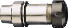 HAIMER - 1mm to 16mm Capacity, 70mm Projection, HSK50E Hollow Taper, ER25 Collet Chuck - 0.0001" TIR - Exact Industrial Supply