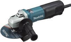 Makita - 6" Wheel Diam, 10,000 RPM, Corded Angle & Disc Grinder - 5/8-11 Spindle, 120 Volts, 13 Amps - Exact Industrial Supply