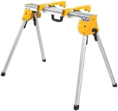 DeWALT - Power Saw Heavy Duty Work Stand with Miter Saw Mounting Brackets - For Use with All Jobsite Materials & Miter Saws - Exact Industrial Supply