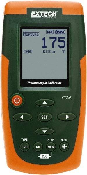 Extech - Thermocouple & RTD Calibrators Calibrator Type: Thermocouple Calibrator Measurement Type: Temperature/Voltage - Exact Industrial Supply