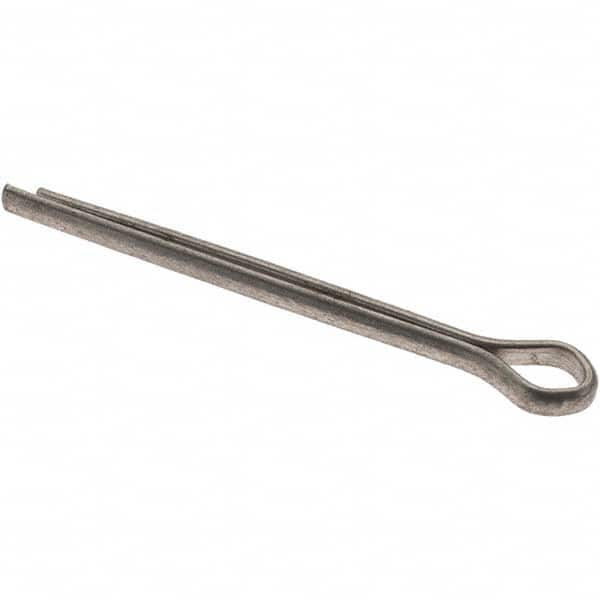 Value Collection - 3/32" Diam x 1-1/4" Long Extended Prong Cotter Pin - Exact Industrial Supply