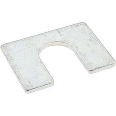 Made in USA - Metal Shim Stock Type: Slotted Shim Material: Steel - Exact Industrial Supply