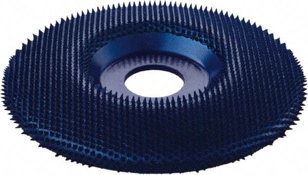 KUTZALL - 4-1/2" Wheel Diam, 7/8" Arbor Hole, Depressed Center Wheel - Coarse Grade, Tungsten Carbide, 15,000 Max RPM - Exact Industrial Supply
