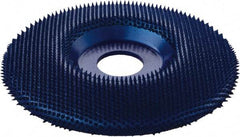 KUTZALL - 4-1/2" Wheel Diam, 7/8" Arbor Hole, Depressed Center Wheel - Coarse Grade, Tungsten Carbide, 15,000 Max RPM - Exact Industrial Supply