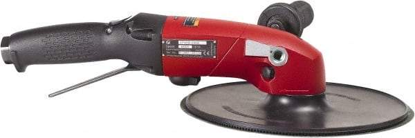 Chicago Pneumatic - 9" Max Disc, 6,000 RPM, Pneumatic Handheld Disc Sander - 80 CFM, 1/2" Inlet, 2.8 hp, 90 psi - Exact Industrial Supply