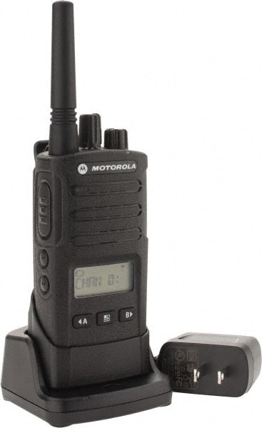 Motorola Solutions - 250,000 Sq Ft Range, 8 Channel, 2 Watt, Series RM, Professional Two Way Radio - Exact Industrial Supply
