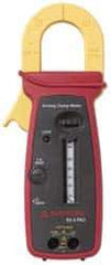 Amprobe - RS-3 PRO, CAT IV, Analog Average Responding Clamp Meter with 1.6142" Clamp On Jaws - 600 VAC, 600 AC Amps, Measures Voltage, Continuity, Current, Resistance - Exact Industrial Supply