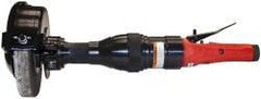 Universal Tool - 6" Wheel Diam, 6,000 RPM, Pneumatic Angle & Disc Grinder - 5/8-11 Spindle, 40 CFM, Side Exhaust - Exact Industrial Supply