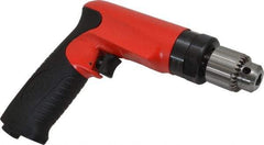 Sioux Tools - 1/4" Keyed Chuck - Pistol Grip Handle, 6,000 RPM, 14.16 LPS, 30 CFM, 1 hp - Exact Industrial Supply