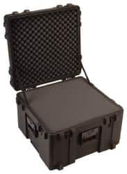 SKB Corporation - 24" Wide x 24" High, Roto Case - Black, Polypropylene - Exact Industrial Supply