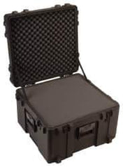 SKB Corporation - 24" Wide x 24" High, Roto Case - Black, Polypropylene - Exact Industrial Supply