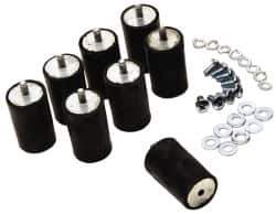 SKB Corporation - Tool Box Steel Rack Accessories - Black, For Rack Mount Hardware - Exact Industrial Supply