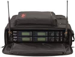 SKB Corporation - 19" Wide x 3-1/2" High, Rack Case - Black, Polypropylene - Exact Industrial Supply