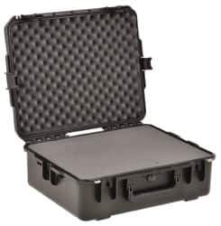 SKB Corporation - 17" Wide x 10-1/2" High, Molded Case - Black, Polypropylene - Exact Industrial Supply