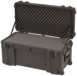 SKB Corporation - 15" Wide x 16" High, Roto Case - Black, Polypropylene - Exact Industrial Supply