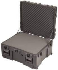 SKB Corporation - 25" Wide x 15" High, Roto Case - Black, Polypropylene - Exact Industrial Supply