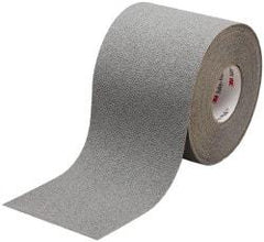 3M - Gray Solid Color Anti-Slip Vinyl Tape - 6" Wide x 60' Long - Exact Industrial Supply