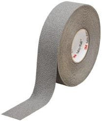 3M - Gray Solid Color Anti-Slip Vinyl Tape - 2" Wide x 60' Long - Exact Industrial Supply