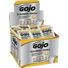 GOJO - Pre-Moistened Hand Cleaning Wipes - Packet, 8" x 8" Sheet Size, Red - Exact Industrial Supply