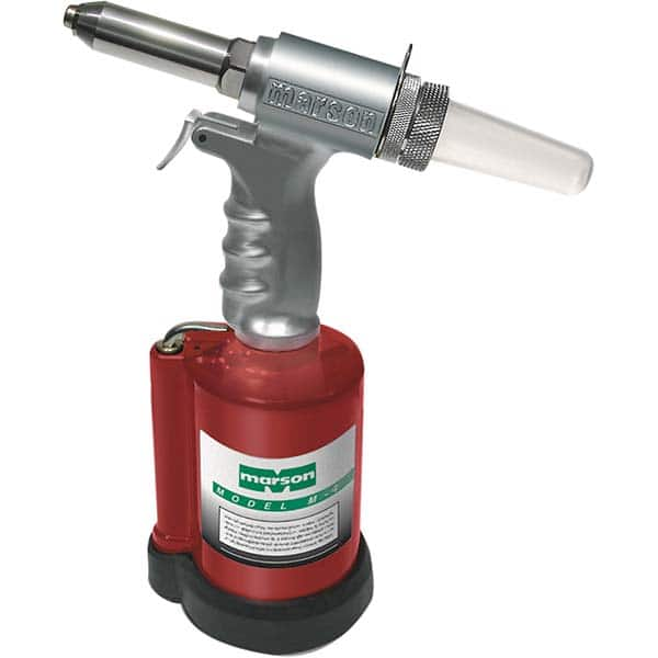 Marson - Air Riveters Riveter Type: Pneudraulic Riveter Open End Rivet Capacity: 1/4 - Exact Industrial Supply