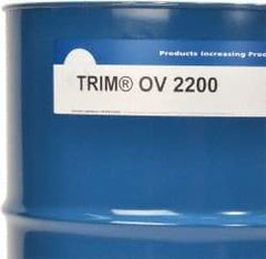 Master Fluid Solutions - Trim OV 2200, 54 Gal Drum Cutting & Grinding Fluid - Straight Oil, For Thread Rolling - Exact Industrial Supply