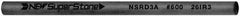 Value Collection - Round Ceramic Finishing Stick - 50mm Long x 3mm Wide, 600 Grit - Exact Industrial Supply