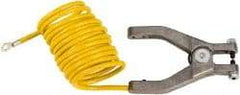 Justrite - Drum Bondwires End Style: Hand Clamp + " Terminal Length (Feet): 10.00 - Exact Industrial Supply