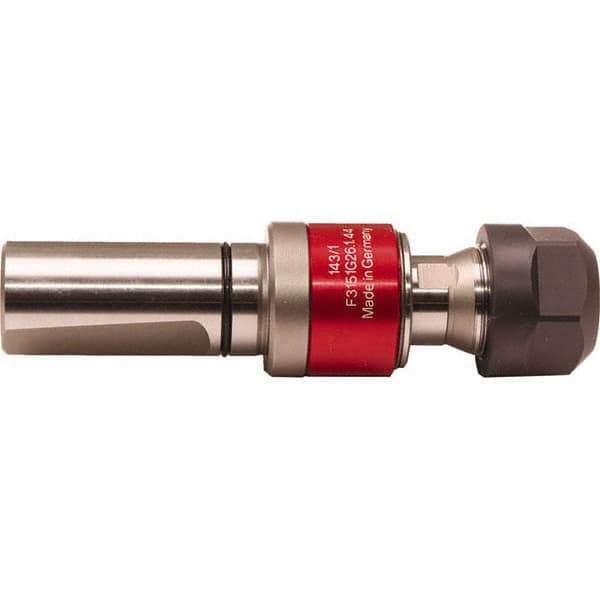 Emuge - 25mm Straight Shank Diam Tension & Compression Tapping Chuck - M2 Min Tap Capacity, Through Coolant - Exact Industrial Supply