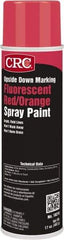 CRC - 20 fl oz Red Marking Paint - 700' Coverage, Lead Free Formula, 528 gL VOC - Exact Industrial Supply