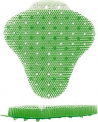 Diversey - Urinal Screen with Block - Green, Apple Scented - Exact Industrial Supply