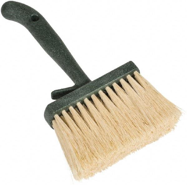 SEYMOUR-MIDWEST - Tampico Surface Preparation Coating Brush - 3-1/2" Bristle Length, 6" Wide, Plastic Block, Ergonomic Plastic Handle - Exact Industrial Supply