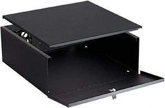 Video Mount - Security Camera DVR Lock Box - Black - Exact Industrial Supply