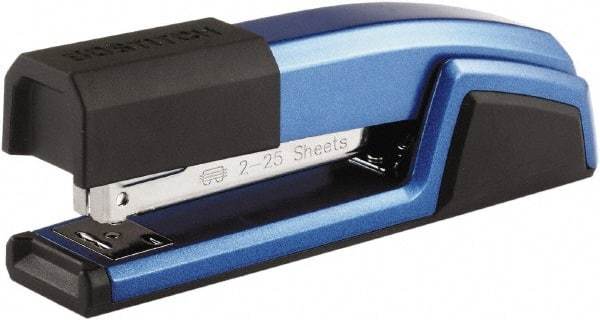 Stanley Bostitch - 25 Sheet Full Strip Desktop Stapler - Blue - Exact Industrial Supply