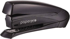 PaperPro - 20 Sheet Half Strip Stapler - Black - Exact Industrial Supply