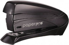 PaperPro - 15 Sheet Full Strip Desktop Stapler - Black - Exact Industrial Supply