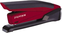 PaperPro - 20 Sheet Full Strip Desktop Stapler - Red - Exact Industrial Supply