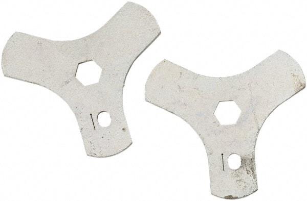 SEYMOUR-MIDWEST - 2 Piece, 3 Setting, Size 10 Gauge Rake Cam Set - Use with Seymour Midwest, #57001, #57002, #57010, #57011, #57012 - Exact Industrial Supply