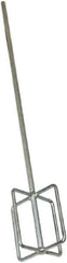 SEYMOUR-MIDWEST - Metal High Viscosity Mixing Paddle - 26" Long x 5" Wide, Compatible with 5 Gal Containers - Exact Industrial Supply